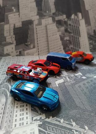 Набор машинок хотвилс 5 шт hotwheels