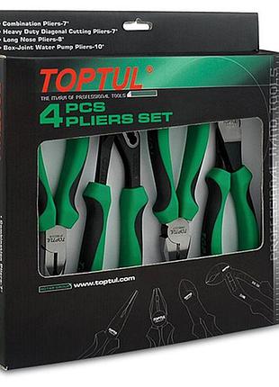 Набір шарнірно-губцевого інструменту toptul 4ед. gaae0402