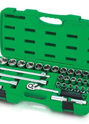 Набір інструменту у валізі toptul 1/2" 31ед. gaai3103