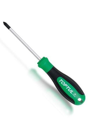 Викрутка хрест ph1x100 toptul anti-slip fbad0110
