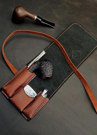 Футляр для трубки и аксессуаров, модель london (лондон)
