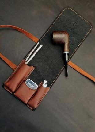 Футляр для трубки и аксессуаров, модель london (лондон)