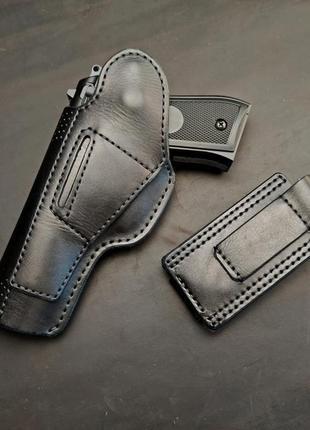 Кобура для beretta m9 и beretta 92f + карман для обоймы5 фото