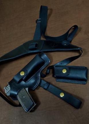 Кожаная оперативная кобура для тт