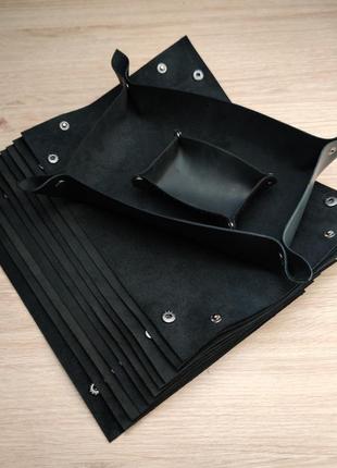 Кожаная тарелка deko, тарелка для мелочей, тарелка из кожи #4