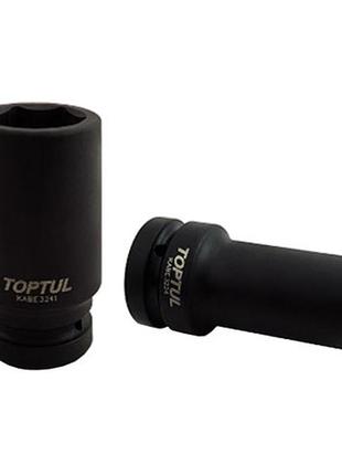 Головка торцева подовжена ударна toptul 1" 65 мм kabe3265