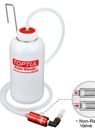 Бачок для заміни гальмівної рідини 800 мл toptul jecf0180