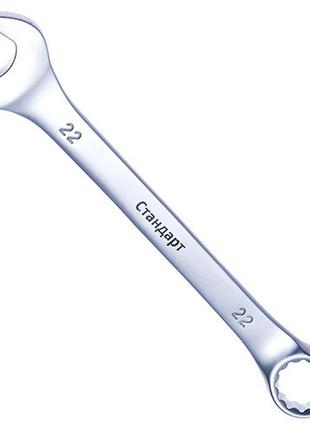 Ключ ріжково-накидний 19 мм стандарт kk19st