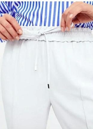 Zara стильні тонкі легкі штани брюки бренд zara зара, р.м8 фото