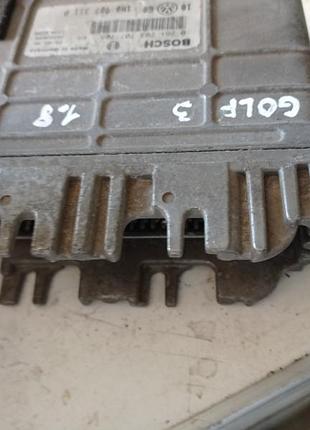 0 261 203 707/708 блок управління двигуном на volkswagen golf iii