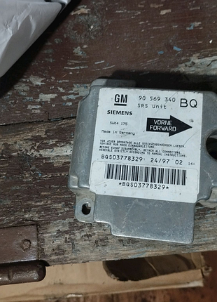 Блок керування airbag opel vectra b 90569340 5wk4175