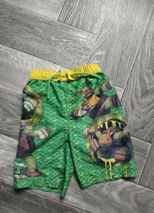 Пляжні шорти черепашки ніндзя