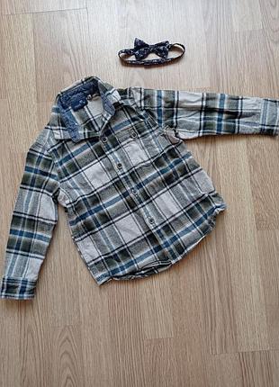 Рубашечка в клеточку