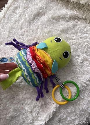 Музична іграшка для коляски або ліжечка гусінь2 фото