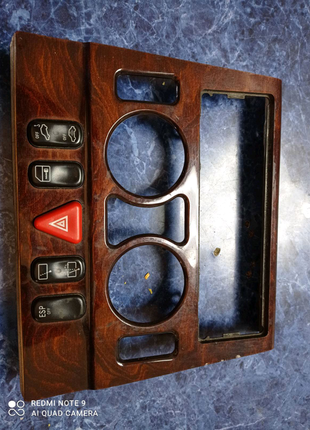 Mercedes-benz w202 c230 c280 радіокондиціонер, обробка дерев'яною