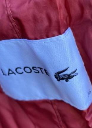 Lacoste демисезонная куртка5 фото