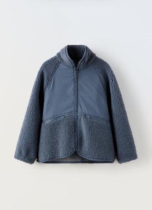 Дитяча утеплена кофта zara 2
