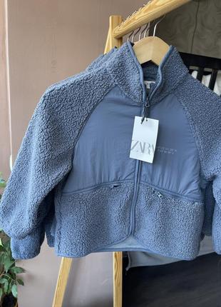 Дитяча утеплена кофта zara 4