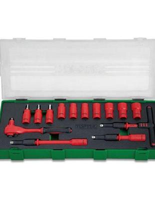 Набір ізольованого інструменту toptul vde 1/4" 14ед. (6-гр.) gza1447