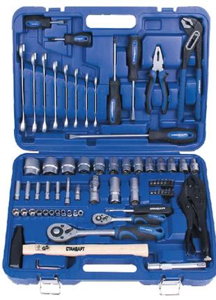 Набір ручного інструменту комбінований у кейсі 72 од. стандарт st-0072