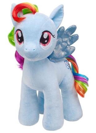 Мягкая игрушка пони my little pony радуга rainbow dash build a bear