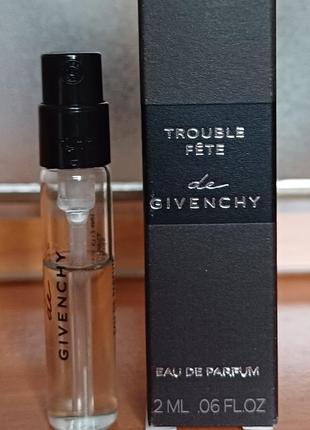 Фирменный пробник в коробке тrouble-fδte givenchy