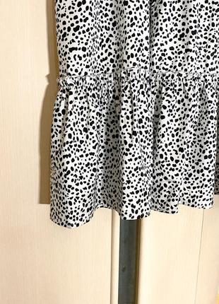 Короткое платье сарафан мини shein размер 38🎁6 фото