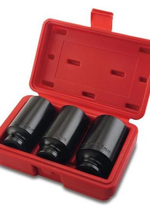 Набір ударних головок для довгих маточинних гайок toptul 1/2" gdai0303