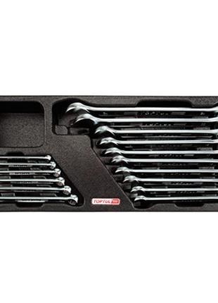 Набір ключів комбінованих 6-24мм 16 од. (в ложементі) toptul gaat1604
