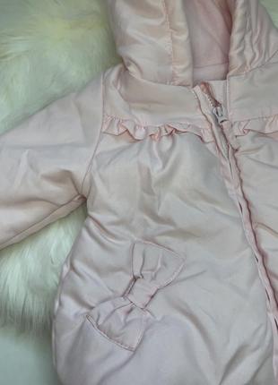 Курточка для дівчинки 56-62розмір, 0-3 місяці2 фото
