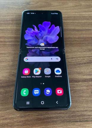 Смартфон samsung galaxy flip sm-f707w 5g 8/256gb gray (9085)