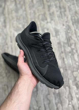 Nike quest 2 кроссовки найк квест мужские черные