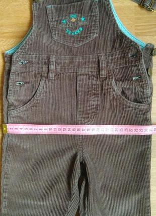 Вельветовый комбинезон для мальчика, размер 92.