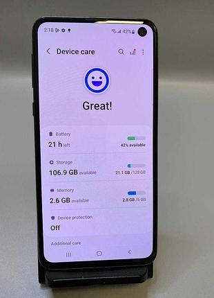 Смартфон samsung galaxy s10e sm-g970u1 6/128 gb black (9543) 3