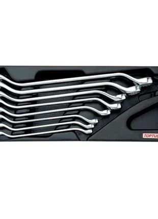 Набір накидних ключів 6-22мм (кут 45°) 8ед. (в ложементі) toptul gaat0806