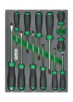 Набір викруток в ложементі 12ед. toptul geb1203