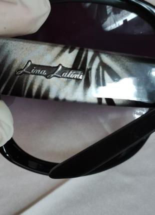Интересные женские солнцезащитные очки, окуляри lina latini/ италия4 фото
