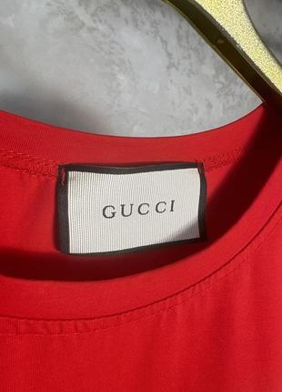 Футболка модного дома « gucci »2 фото