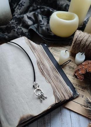 Блокнот у готичному стилі "вовк", зістарений а6 гримуар