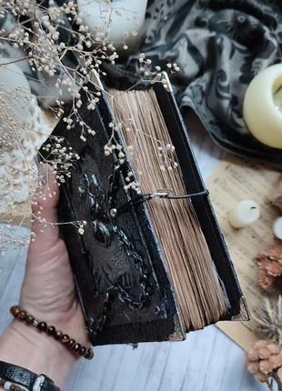 Блокнот у готичному стилі "вовк", зістарений а6 гримуар