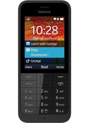 Мобільний телефон nokia 220 black dual sim