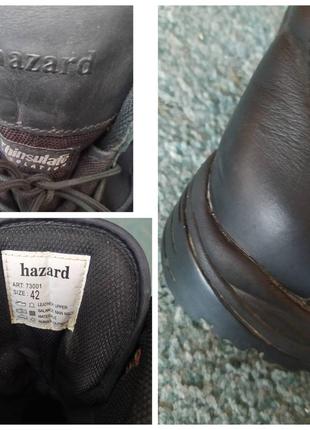 Ботинки, берцы hazard waterproof.8 фото