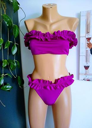 Купальник с рюшами 💜