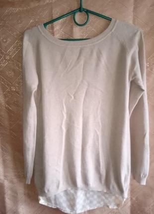 Комбінвроване :світшот+блуза