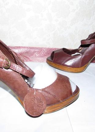 Босоніжки 100% натуральна шкіра~ fiore ~ нові р 35