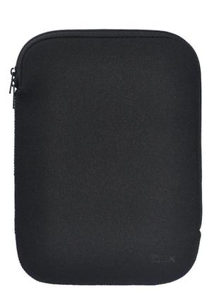 Чохол для планшета чорний 9'-10" чорний м'який неопреновий на блискавці d-lex lxtc-3110-вк