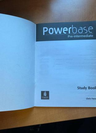 Powerbase pre-intermediate study book цена за все ( чистые)2 фото