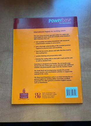 Powerbase pre-intermediate study book цена за все ( чистые)6 фото