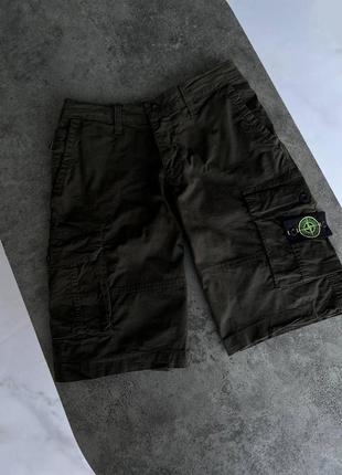 Мужские шорты карго stone island1 фото