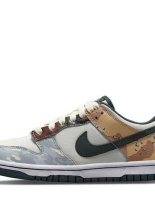 Nike dunk low se multi-camo